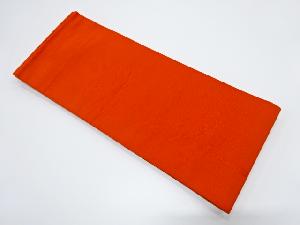 リサイクル　薔薇模様織り出しリバーシブル半幅帯